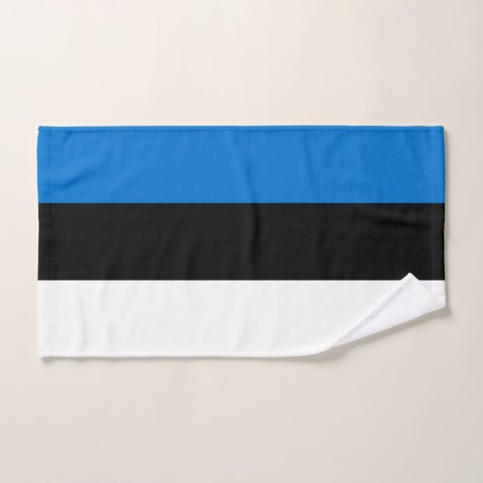 Estse vlag bad handdoek (Handdoek)