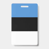 Estse vlag badge (Achterkant)