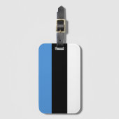 Estse vlag bagagelabel (Voorkant (verticaal))