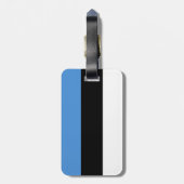 Estse vlag bagagelabel (Achterkant verticaal)