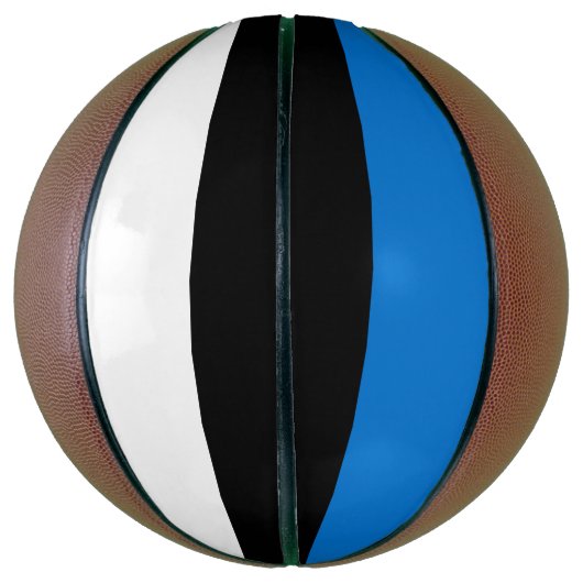 Estse vlag basketbal (Verticaal)