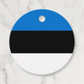 Estse vlag bedankjes labels (Voorkant)