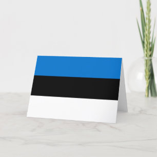 Estse vlag bedankkaart