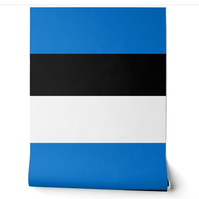 Estse vlag behang (Afrollen)