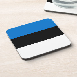 Estse vlag bier onderzetter