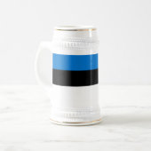 Estse vlag bierpul (Voorkant links)