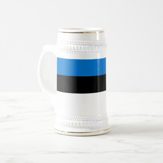 Estse vlag bierpul (Voorkant links)