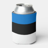 Estse vlag blikjeskoeler (Blikje Voorkant)