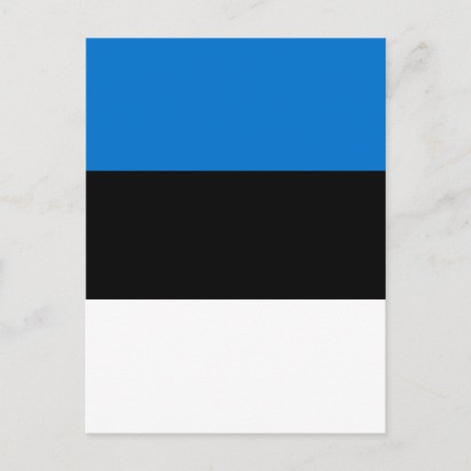 Estse vlag briefkaart (Voorkant)