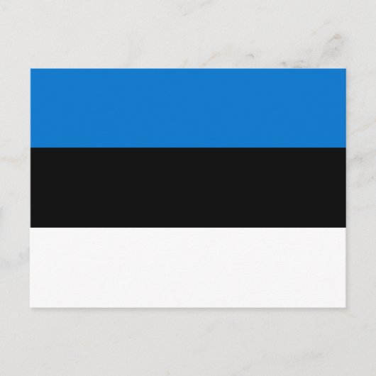 Estse vlag briefkaart (Voorkant)