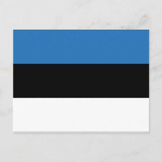 Estse vlag briefkaart (Voorkant)