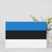 Estse vlag briefpapier (Staand voorkant)