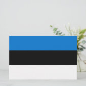 Estse vlag briefpapier (Staand voorkant)