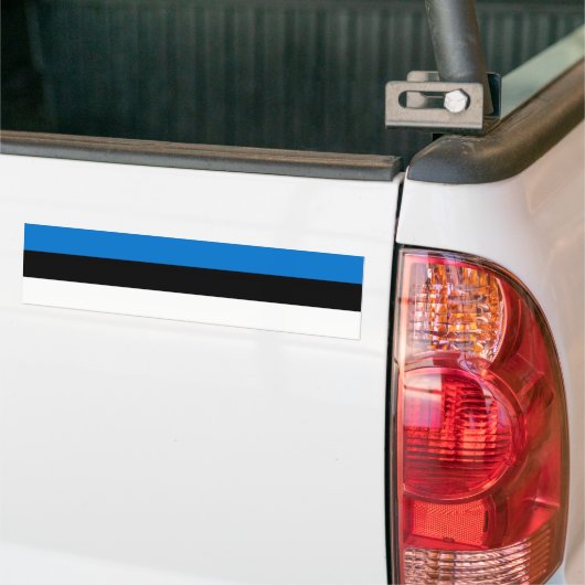 Estse vlag bumpersticker (Op Truck)