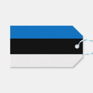 Estse vlag cadeaulabel