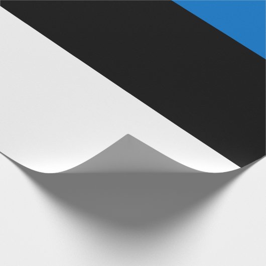 Estse vlag cadeaupapier (Hoek)