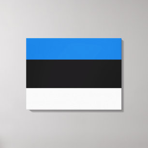 Estse vlag canvas afdruk