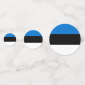 Estse vlag confetti (Voorkanten)