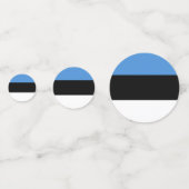 Estse vlag confetti (Voorkanten)