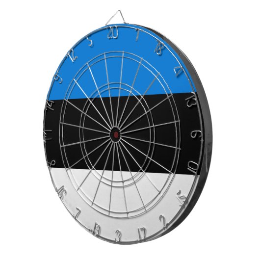 Estse vlag dartbord (Voorkant Rechts)