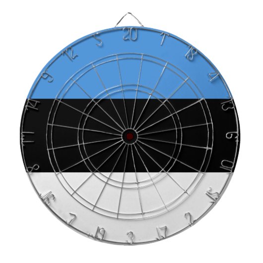 Estse vlag dartbord (Voorkant)