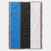 Estse vlag deken (Voorkant Verticaal)