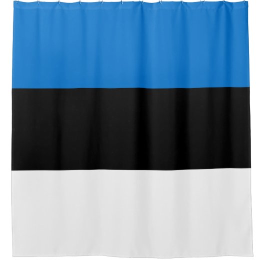 Estse vlag douchegordijn (Voorkant)
