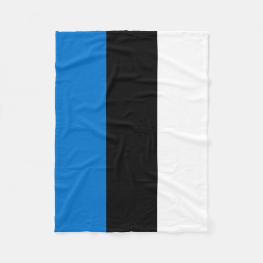 Estse vlag fleece deken (Voorkant)