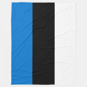 Estse vlag fleece deken (Voorkant)