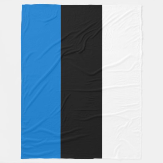 Estse vlag fleece deken (Voorkant)