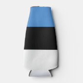 Estse vlag flesjeskoeler (Voorkant)