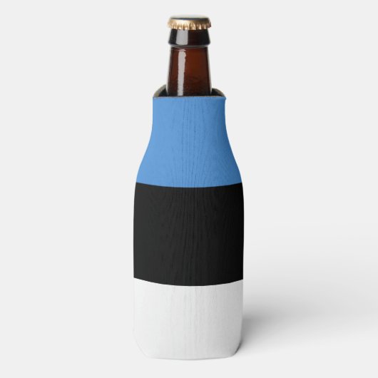 Estse vlag flesjeskoeler (Fles Voorkant)