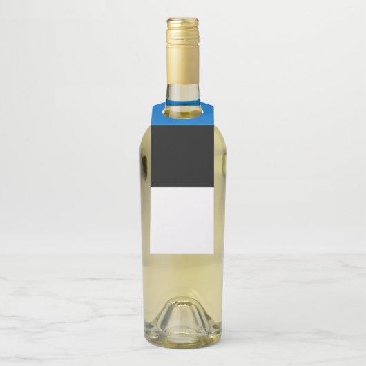 Estse vlag flessenhanger (Op fles)