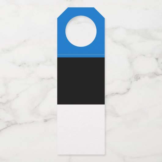 Estse vlag flessenhanger (Achterkant)