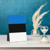 Estse vlag fotoplaat (Zijkant)