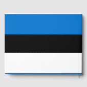 Estse vlag gastenboek (Achterkant)