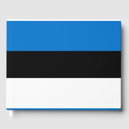 Estse vlag gastenboek (Voorkant)