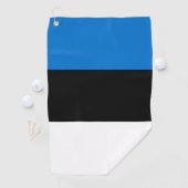 Estse vlag golfhanddoek (Insitu)