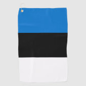 Estse vlag golfhanddoek (Voorkant)