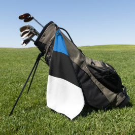 Estse vlag golfhanddoek