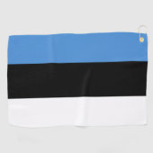 Estse vlag golfhanddoek (Horizontaal)