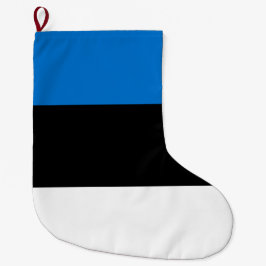 Estse vlag grote kerstsok