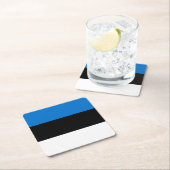 Estse vlag kartonnen onderzetters (Insitu)