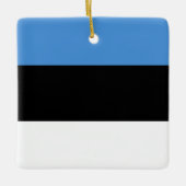 Estse vlag keramisch ornament (Voorkant)