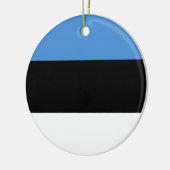 Estse vlag keramisch ornament (Links)