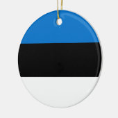 Estse vlag keramisch ornament (Links)