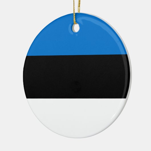 Estse vlag keramisch ornament (Links)