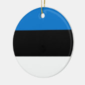 Estse vlag keramisch ornament (Links)