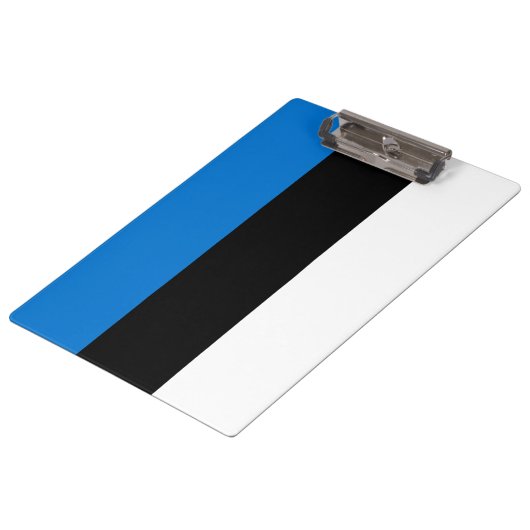 Estse vlag klembord (Gekanteld)