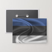 Estse vlag knop button (Voorkant / Achterkant)